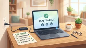 What to Do When Your Laptop Won’t Turn On: A Calm 5-Step Checklist